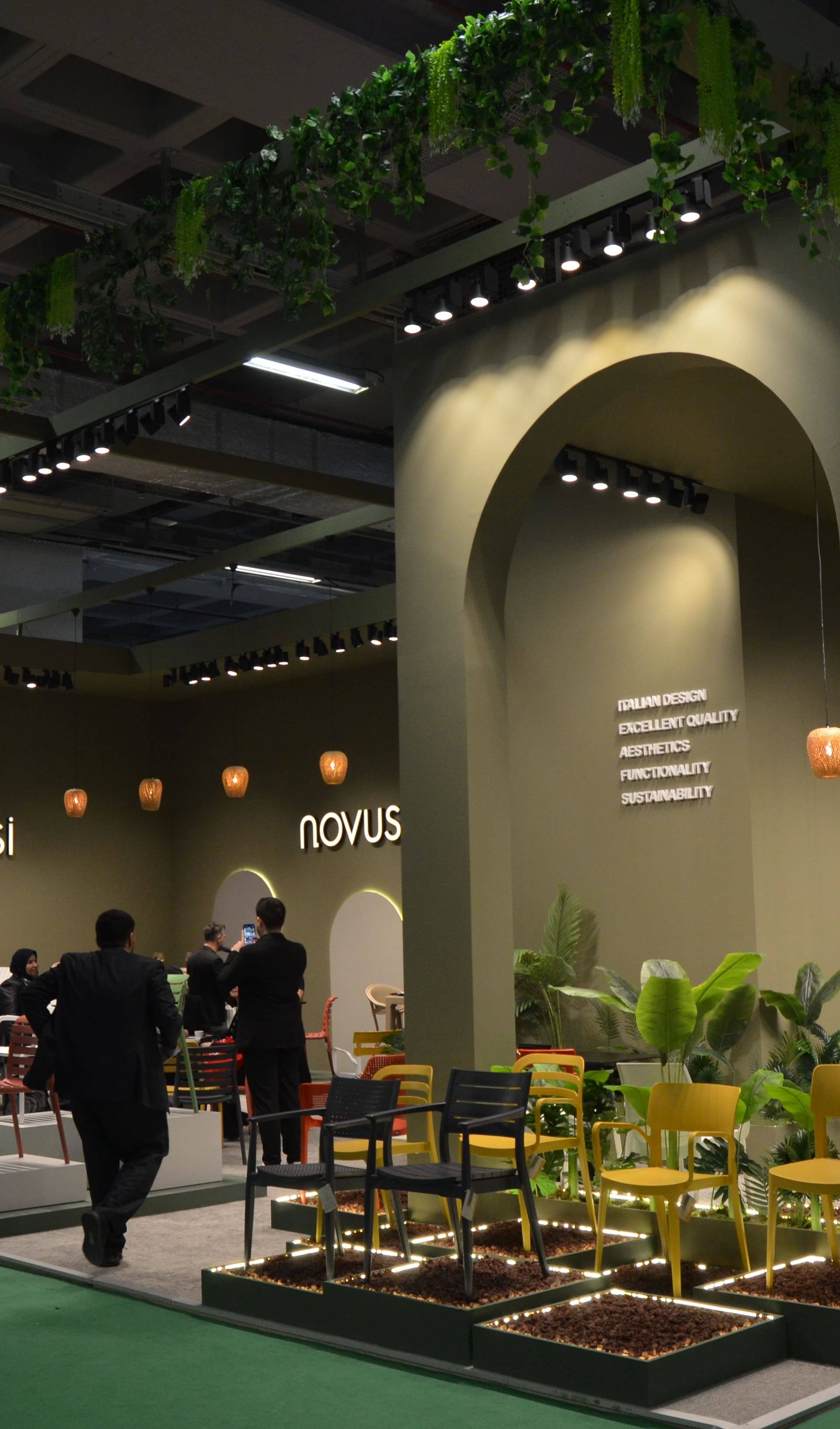 İFF 2025 - Novussi Outdoor Furniture Premium Stand - 1